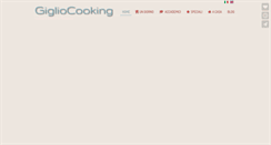 Desktop Screenshot of gigliocooking.com